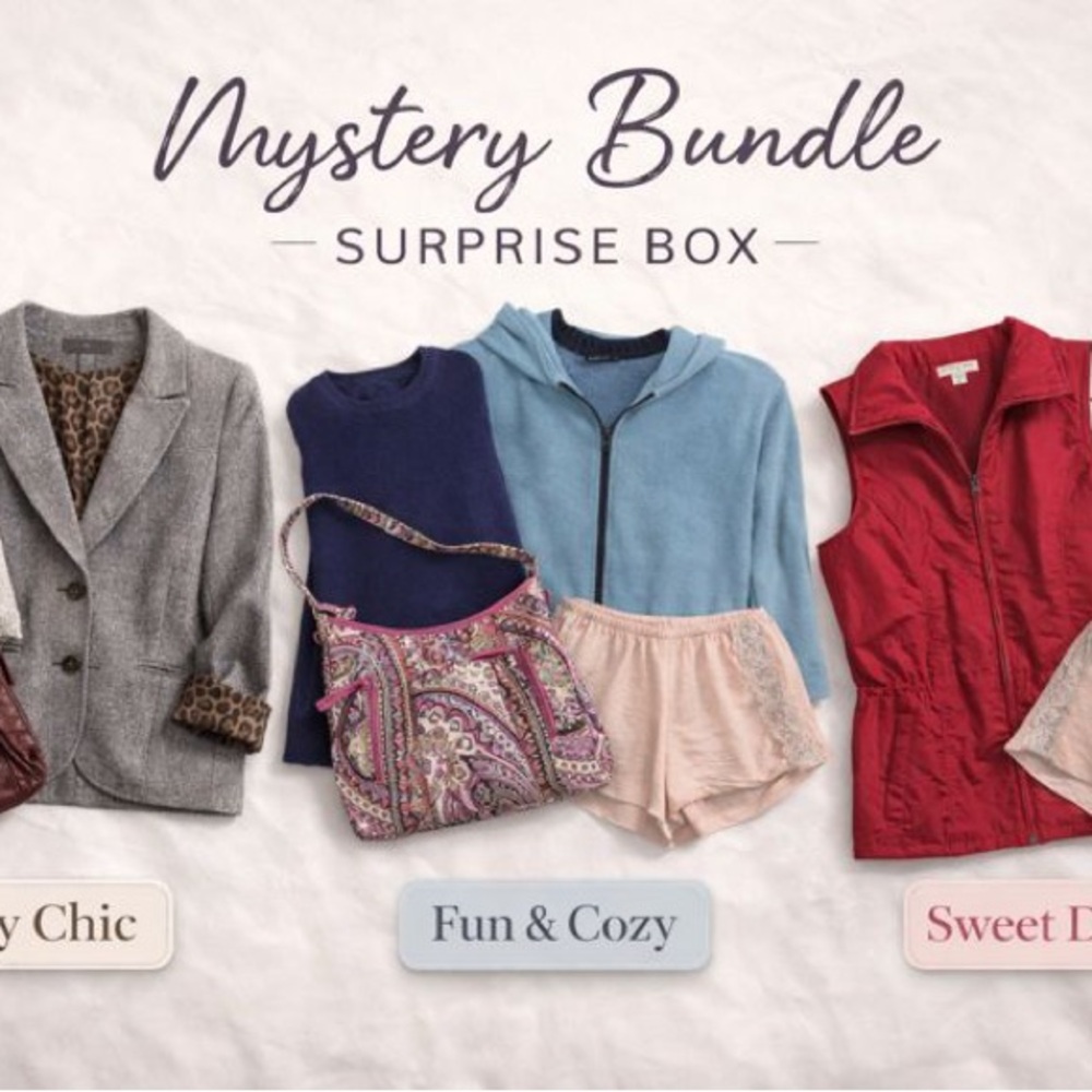 Zara Mystery Bundle - Gray, Blue, Red